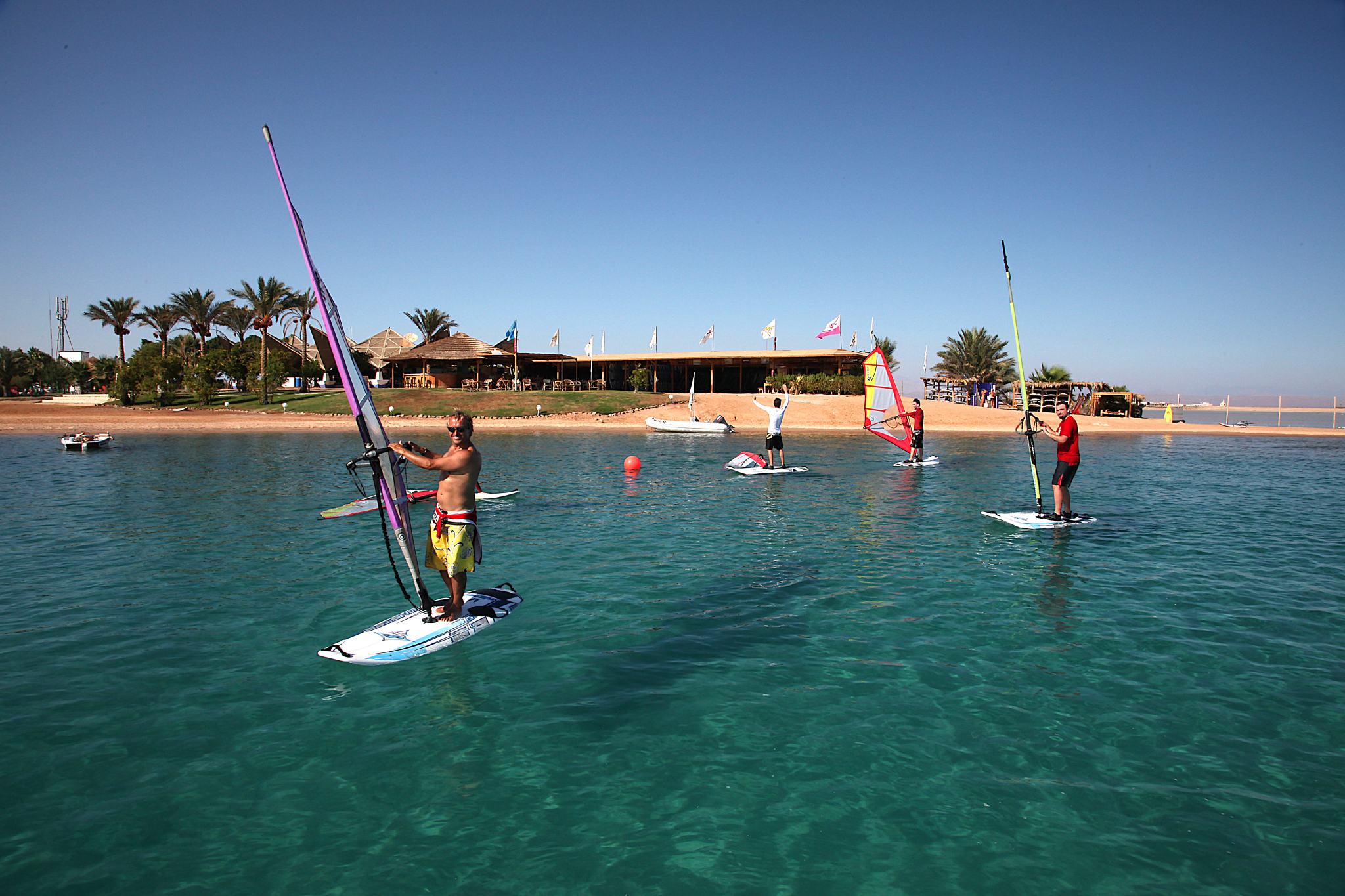 Windsurfing Lessons Dahab - Harry Nass Windsurf & Kite Centres